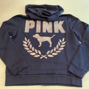 PINK Victoria’s Secret shine hoodie NEW